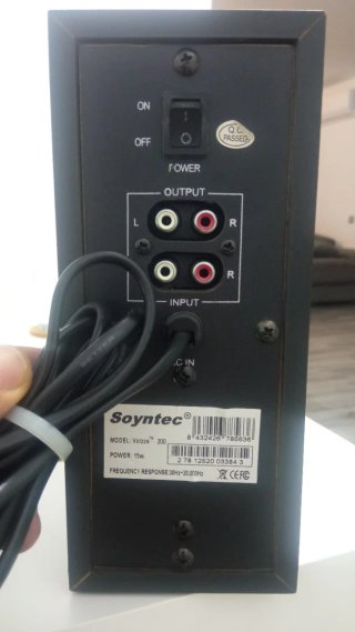 Altavoces 2.1 Sayntec Negros
