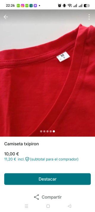 Camiseta con estampado de pulpo Txipiron