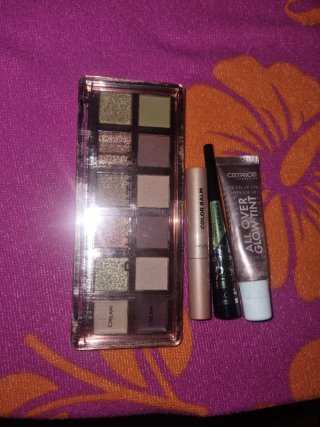 Lote Maquillaje Catrice Paleta Sombras y Más