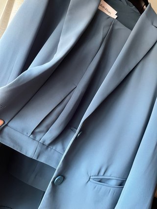 Traje Calvin Klein Azul