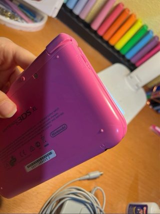 Nintendo 3DS XL Rosa + Gioco + Caricatore