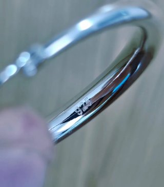 Pendientes en Plata 925 de 3.5cm
