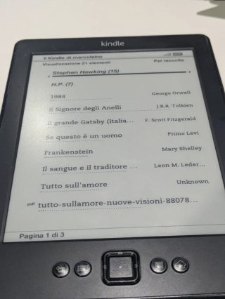 Amazon Kindle 4ª Gen (2011) Negro con estuche