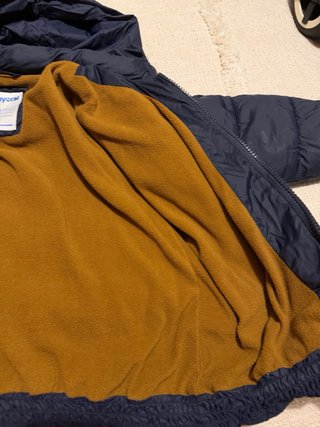 Cazadora azul marino invierno