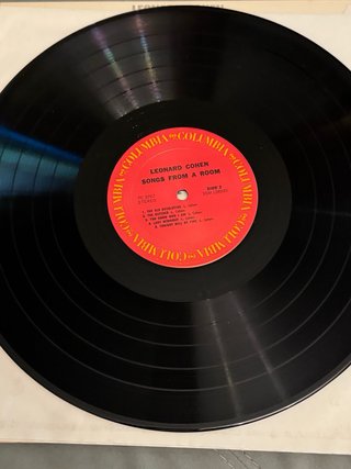 Vinilo LP Leonard Cohen Songs From a Room