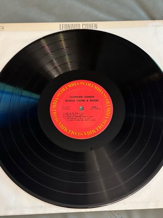 Vinilo LP Leonard Cohen Songs From a Room