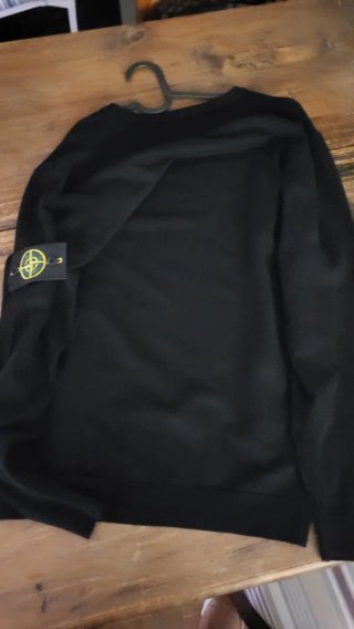Jersey Stone Island Negro Talla M