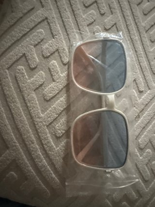 Gafas de Sol Blancas Oversize