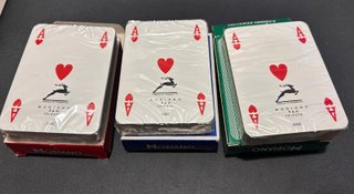 3 Mazzi Carte Modiano Poker Cristallo