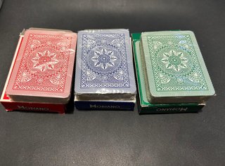 3 Mazzi Carte Modiano Poker Cristallo