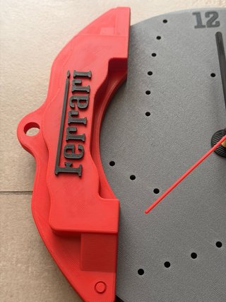 Orologio da parete Ferrari freno a disco