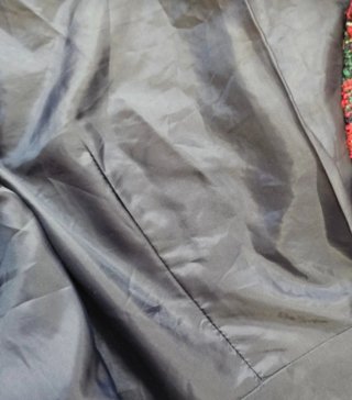 Vestido cuadros botones