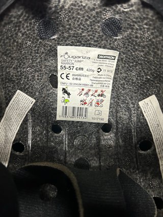 Casco equitación Talla M infantil 5/14 años.