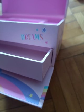 Joyero unicornio rosa nuevo