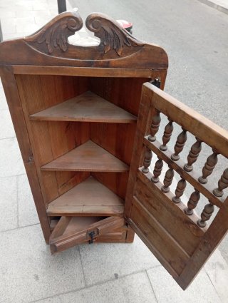 Mueble de madera antiguo 113x47x28.