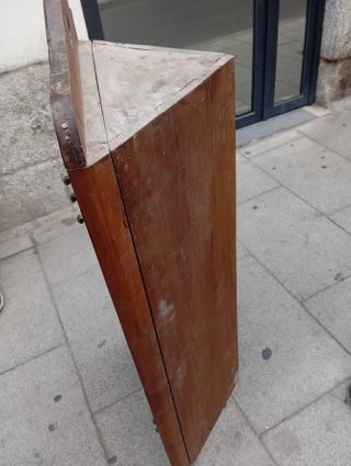 Mueble de madera antiguo 113x47x28.