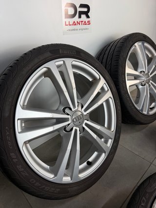 LLANTAS AUDI A3 18” ORIGINALES CON NEUMÁTICOS