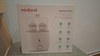 Miniland Calienta Biberones Doble Warrmy Twin