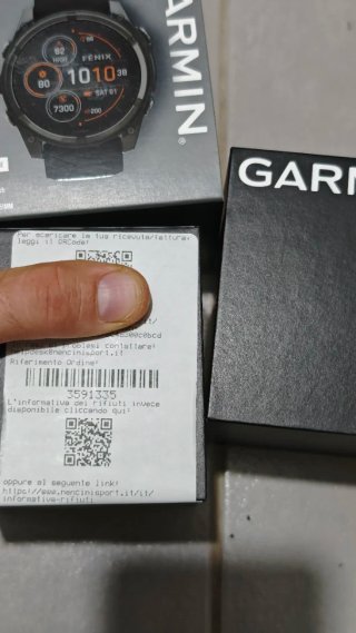Garmin Fenix 8 Solar Sapphire 51mm con Garanzia