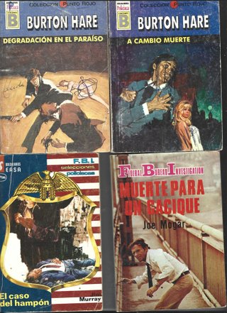 LOTE DE NOVELAS POLICIACAS Y MISTERIO ( 30 )