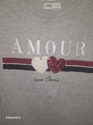 Camiseta Springfield Gris Corazones L