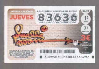 Décimo Lotería Nacional Muelle
