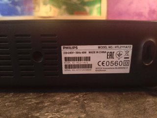 Barra de Sonido Philips mod HTL2111A