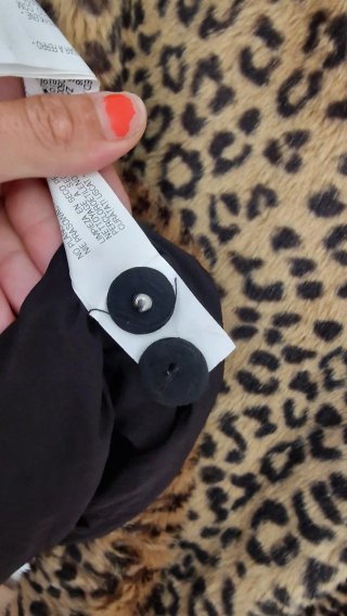 Abrigo pelo leopardo Zara talla M