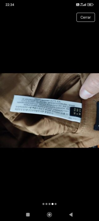 Bermudas Massimo Dutti Marrones