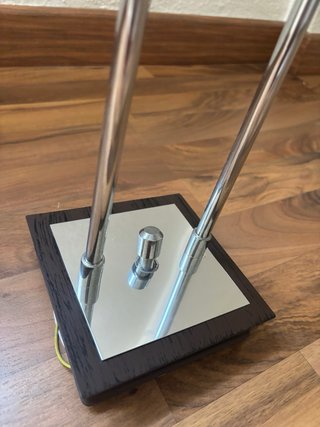 Lámpara de techo 4 luces con tulipas de cristal.