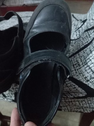Zapatos escolares negros