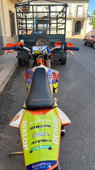 KTM EXC 125 sixs days del 2010
