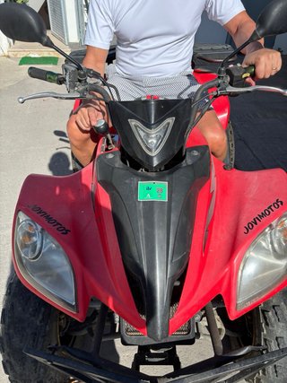 Quad Rojo Todoterreno