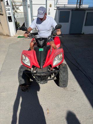 Quad Rojo Todoterreno