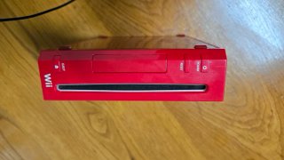 Nintendo Wii Roja Completa + 3 Juegos