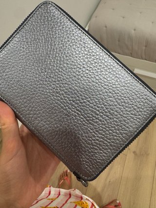 Bolso Gloria Ortiz Negro y Plateado