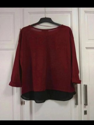 Camiseta burdeos de Atmosphere