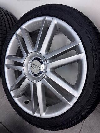 LLANTAS AUDI S3 8P 18” ORIGINALES CON NEUMÁTICOS
