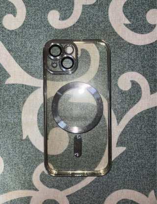 Cover iPhone 15 trasparente MagSafe