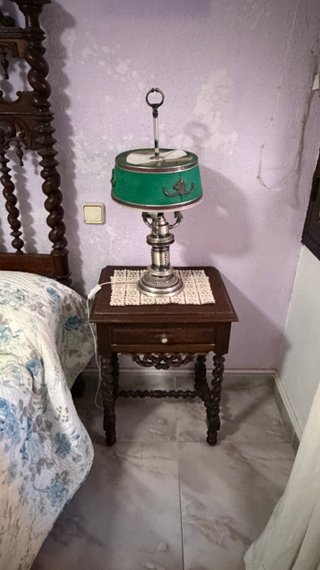 Dormitorio antiguo madera maciza estilo castellano