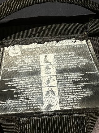 Mochila Deuter para bebé