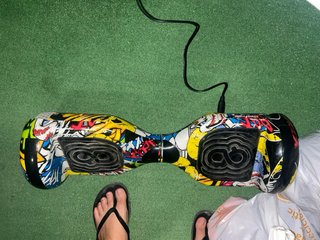Hoverboard Diseño Comic