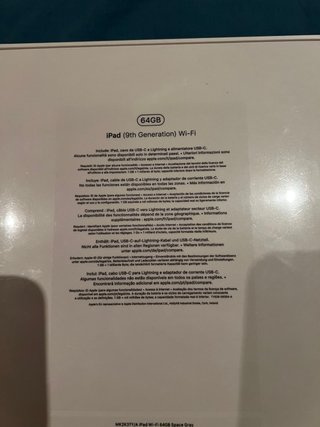 iPad 10.2 A Estrenar Sin Abrir. Precio no negociab