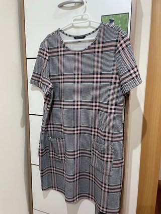 Vestido Amarillo Estampado Flores Talla S