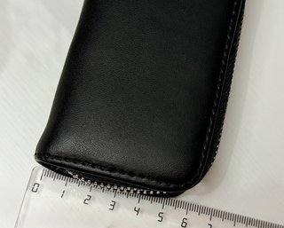 Llavero estuche con cremallera, nuevo