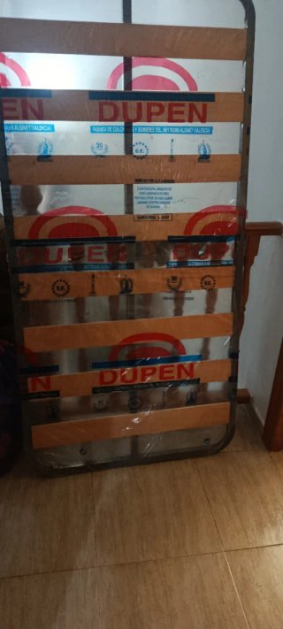 Somier DUPEN con láminas de madera