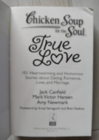 Libro "Chicken Soup for the Soul: True Love"
