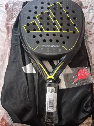 Pala Padel Adidas Adipower Multiweight Negra