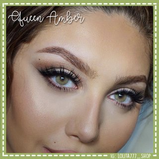NUEVAS Lentillas Queen Amber Verdes