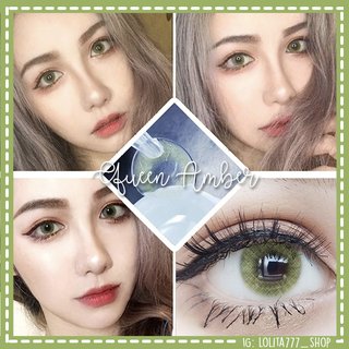 NUEVAS Lentillas Queen Amber Verdes
